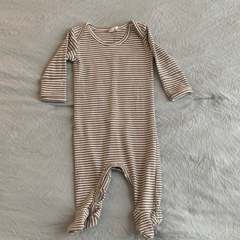Quincy Mae Ribbed Footie